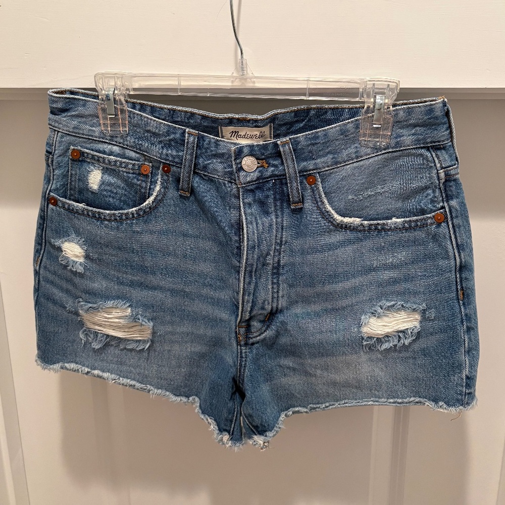 Madewell Relaxed Denim Shorts size 27